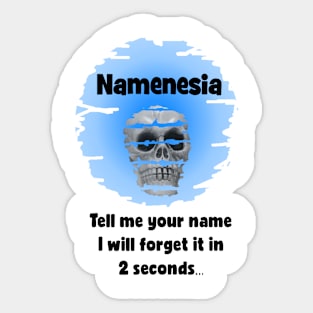 Namenesia Sticker